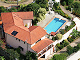 Une vue arienne de l'Hacienda