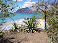L'une des plages  proximit de l'Hacienda 